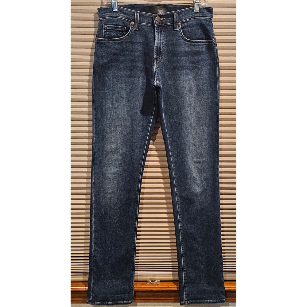 J Brand Kane Slim Straight Leg Jeans Bansko Dark Wash Blue Denim Size 31